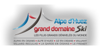 logo alpe d'huez grand domaine ski